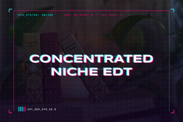 concentrated niche edt