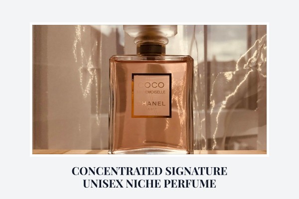 concentrated signature unisex niche perfume