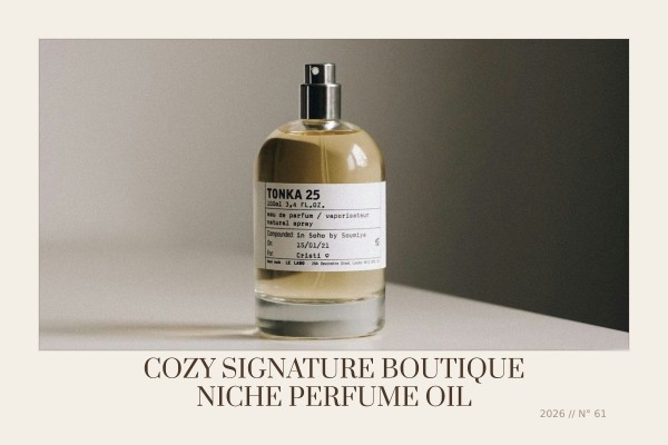 cozy signature boutique niche perfume oil