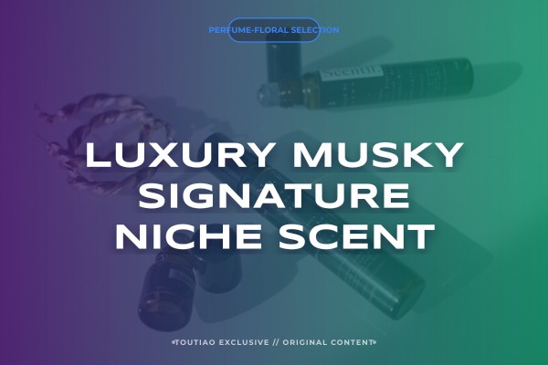luxury musky signature niche scent