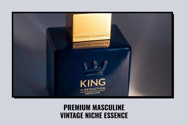 premium masculine vintage niche essence